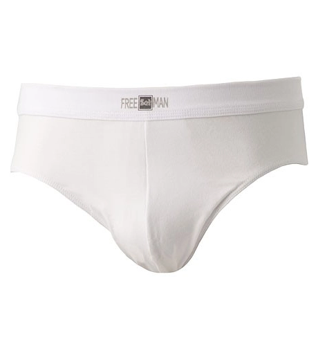 Set 13070 Underwear Freeman heren slip - Katoenen heren onderbroek - Tunnen elastiek - Zachte tailleband
