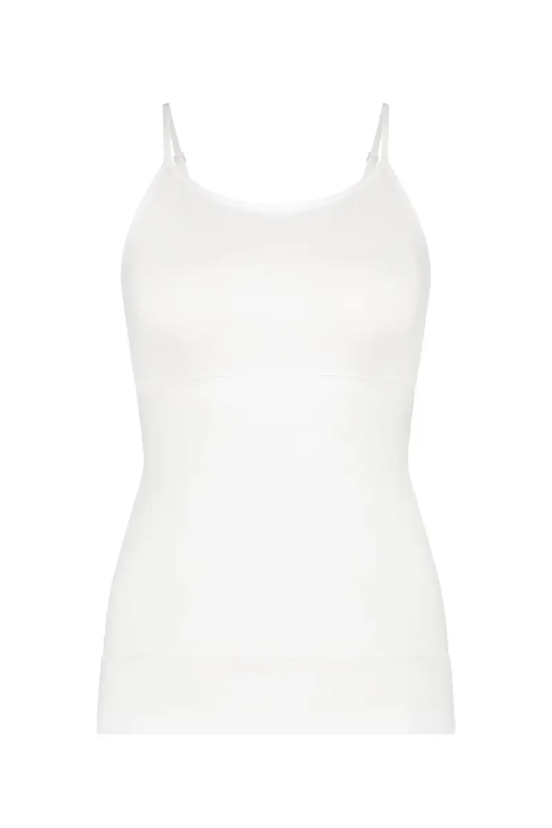 Ten Cate corrigerend hemd - Basics shapewear spaghetti top - Buik corrigerend katoenen onderhemd Ten Cate corrigerend hemd - Basics shapewear spaghetti top - Buik corrigerend katoenen onderhemd