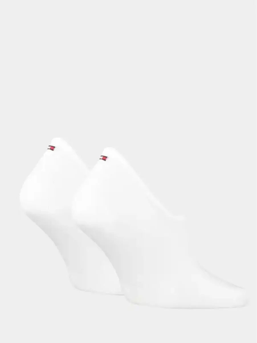 Tommy Hilfiger 2-paar - Katoenen Heren Footies die niet afzakken - Kousenvoetjes - Sokken voor in loafers Tommy Hilfiger 2-paar - Katoenen Heren Footies die niet afzakken - Kousenvoetjes - Sokken voor in loafers