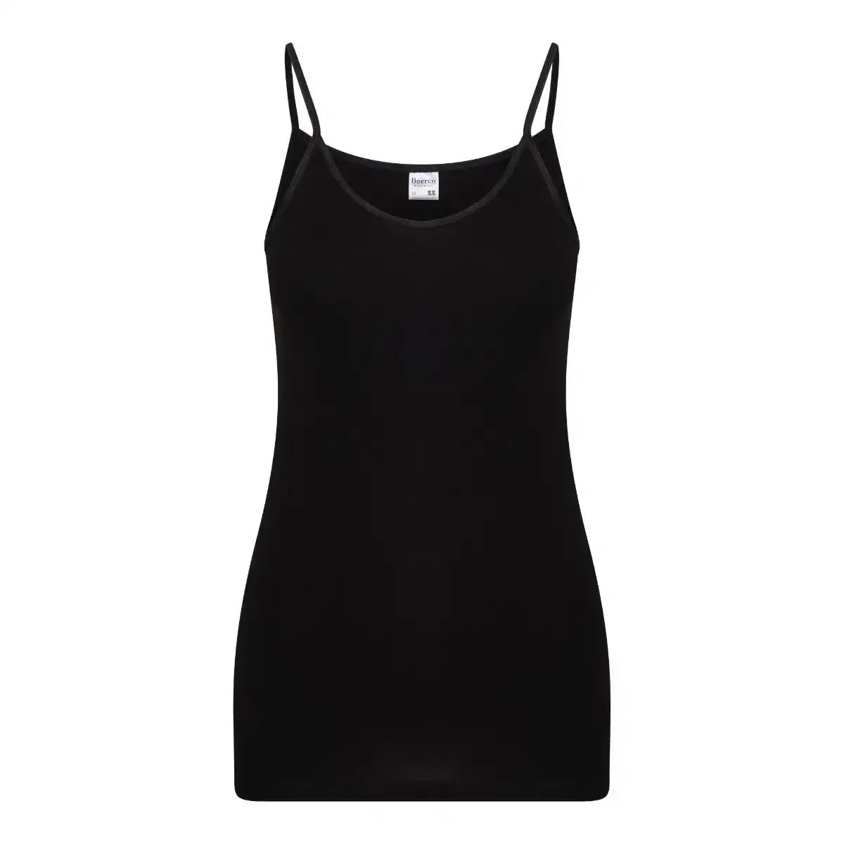 Beeren dames spaghetti hemdje Brigitte - 100% katoenen dames onderhemd - smalle bandjes