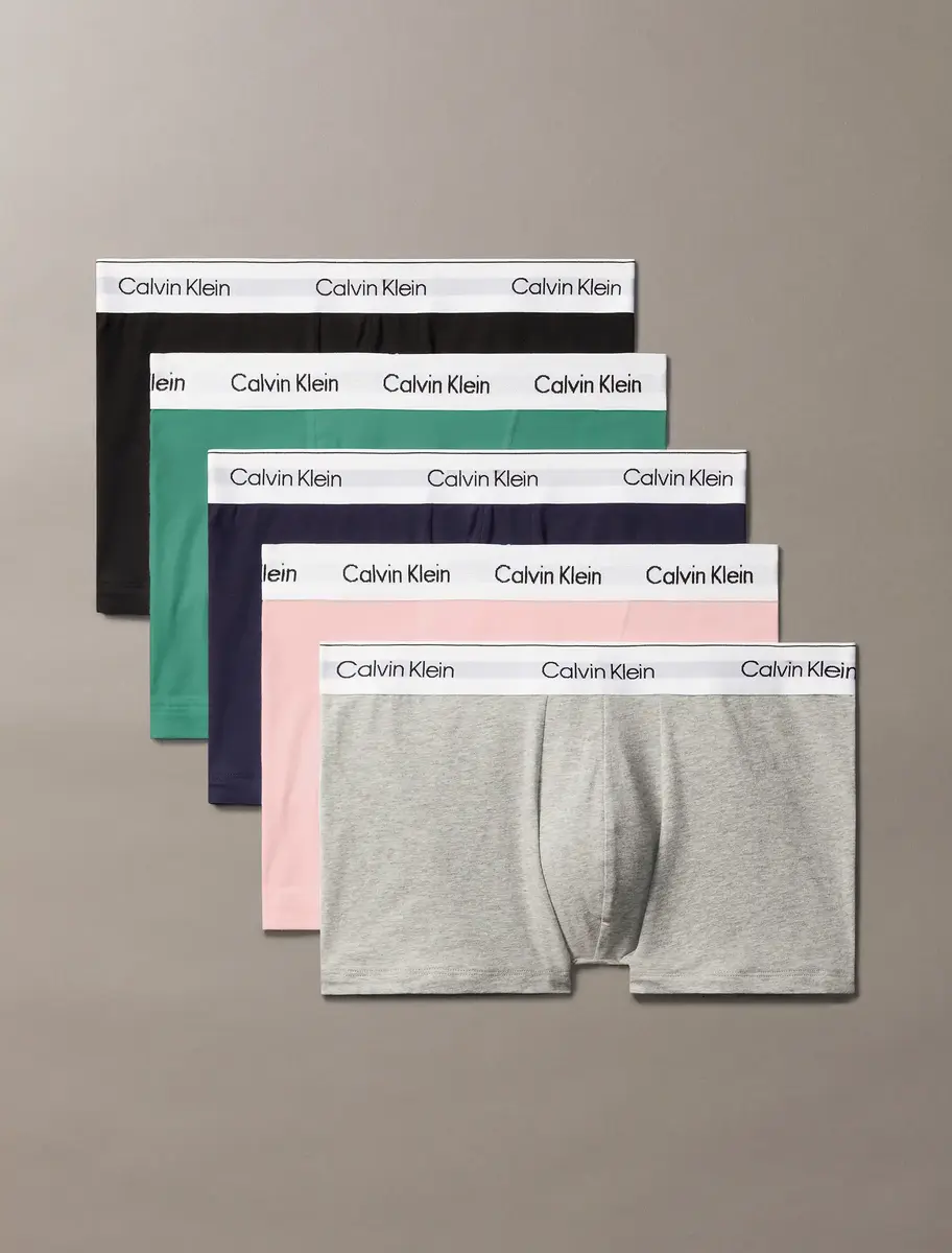 Calvin Klein 5-Pack Heren Boxershorts - Icon Cotton - Multipack heren boxershorts Calvin Klein 5-Pack Heren Boxershorts - Icon Cotton - Multipack heren boxershorts
