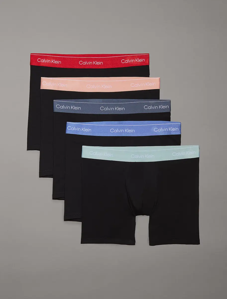 Calvin Klein 5-Pack Heren Boxershorts - Icon Cotton - Multipack heren boxershorts