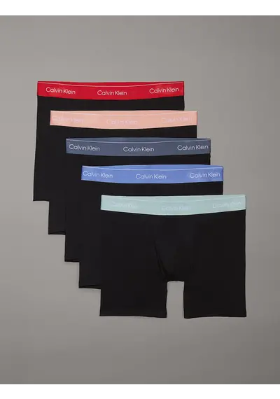 Calvin Klein 5-Pack Heren Boxershorts - Icon Cotton Calvin Klein 5-Pack Heren Boxershorts - Icon Cotton