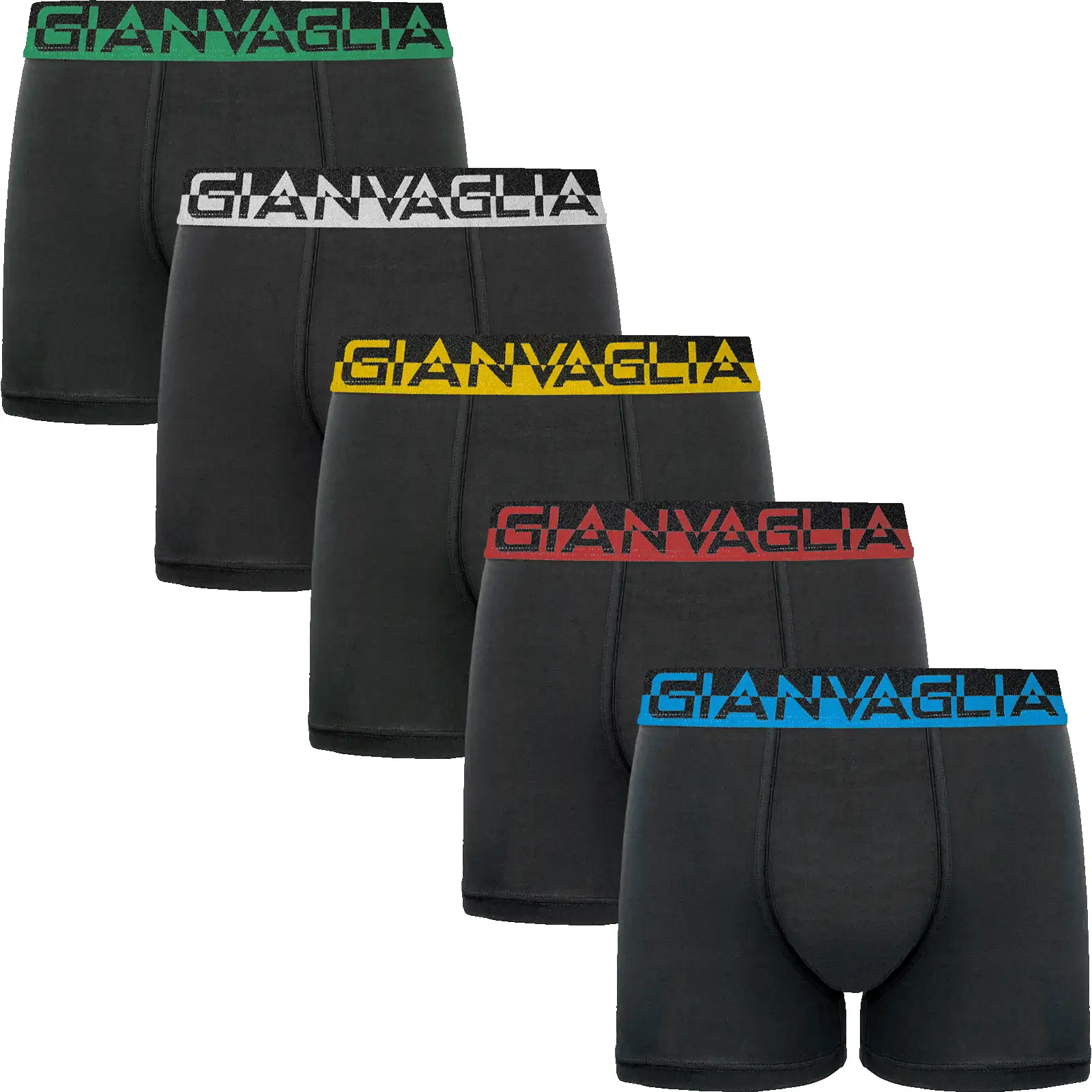 Gianvaglia 5-Pack Heren Boxershort - Katoen - 5008