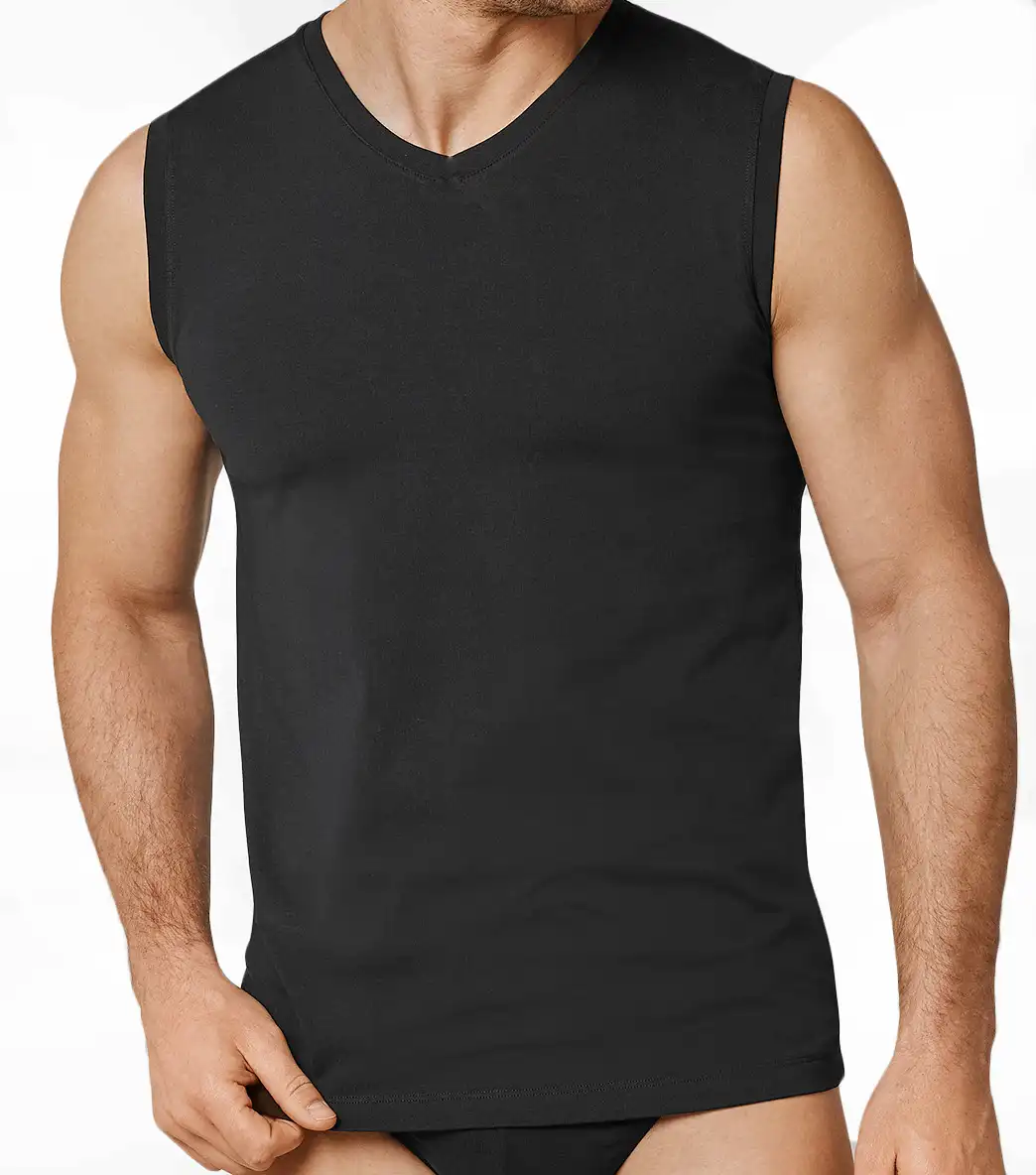 Beeren heren microfiber mouwloos shirt Young
