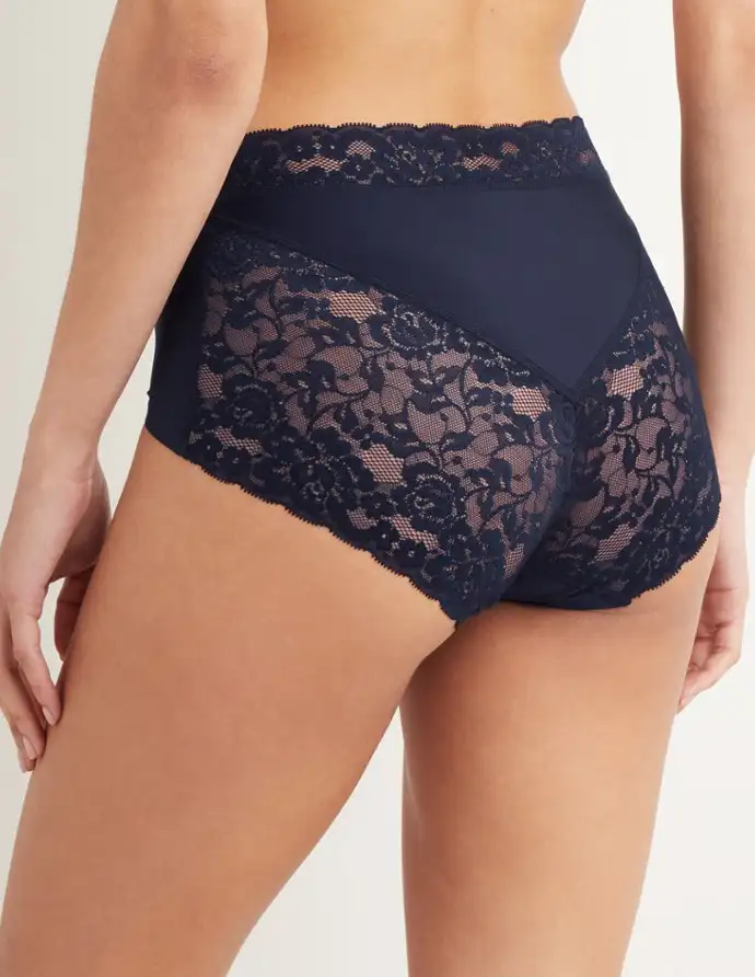 Ten Cate dames secrets kanten Highwaist/ taille slip - 31758