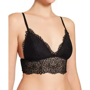 Pieces Bralette kant - Kanten bra Top - BH Top zwart Pieces Bralette kant - Kanten bra Top - BH Top zwart