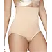Fine Woman hoge Corrigerende taille slip dames - Shapewear hoge buik corrigerende slip - Huidskleur
