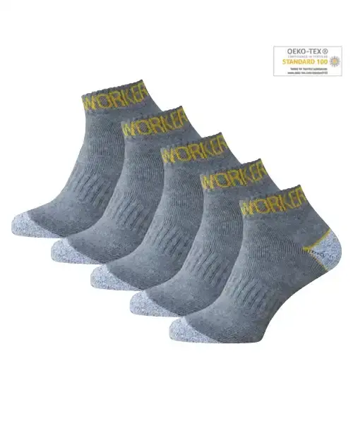 Gianvaglia 10-paar quarter sokken - korte werk sokken - Sneaker sokken - Badstof zool Gianvaglia 10-paar quarter sokken - korte werk sokken - Sneaker sokken - Badstof zool