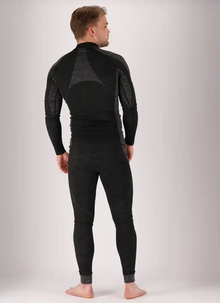 Heatkeeper Thermobroek heren - Zwart - Techno - Lange sport thermolegging mannen