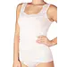 Ten Cate dames hemd kant / Singlet Lace - 32291 - Kanten vrouwen onderhemd - Brede bandjes - Biologisch katoen - Wit