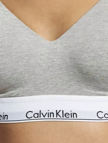 Calvin Klein Bralette dames - Full cup Light lined - Stevige katoenen bralette - Bh Top - Verstelbare bandjes Calvin Klein Bralette dames - Full cup Light lined - Stevige katoenen bralette - Bh Top - Verstelbare bandjes
