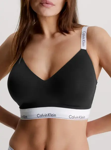Calvin Klein Bralette dames - Full cup Light lined - Stevige katoenen bralette - Bh Top - Verstelbare bandjes