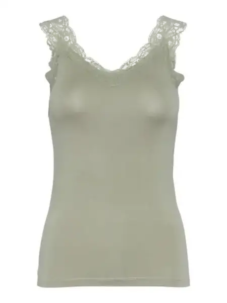 Pieces hemdje met kant - Lace Top - Barbera - Viscose kanten onderhemd - Singlet met brede bandjes - Zwart - Huidskleur - Wit - Lingerie top Pieces hemdje met kant - Lace Top - Barbera - Viscose kanten onderhemd - Singlet met brede bandjes - Zwart - Huidskleur - Wit - Lingerie top