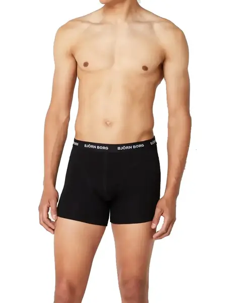 Bjorn Borg boxerhorts 12-pack heren - Basic Combi - Multipack katoenen heren onderbroeken - Voordeelverpakking