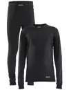 Craft kinderen Unisex Thermo Set - Cro Dry Baselayer - Thermo ondergoed voor jongens en meisjes