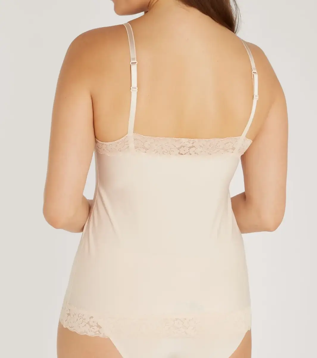 Ten Cate 31912 Secrets dames hemd kant - Spaghetti bandjes - Kanten Naadloos dames hemd microfiber - lingerie top Ten Cate 31912 Secrets dames hemd kant - Spaghetti bandjes - Kanten Naadloos dames hemd microfiber - lingerie top