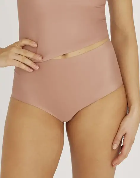 Ten Cate Secrets Maxi slip naadloos - 30176 - Naadloze dames taille slip - Invisible - Katoenen kruisje