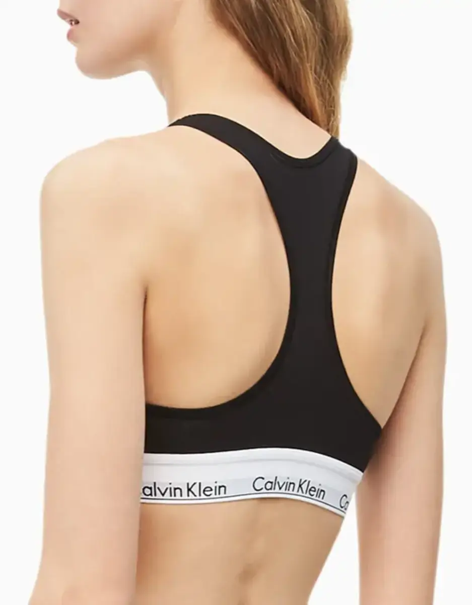Calvin Klein Bralette dames - Top - Katoenen BH Top met brede bandjes