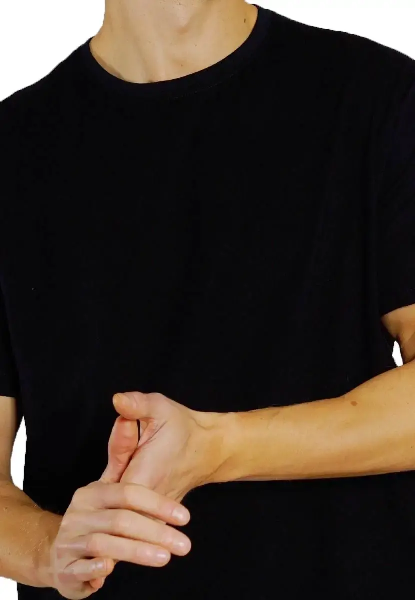 Ceceba 2-pak heren Ondershirts - Grote maten - Ronde hals - Heren T-shirt, wit en zwart Ceceba 2-pak heren Ondershirts - Grote maten - Ronde hals - Heren T-shirt, wit en zwart