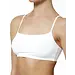 Perini dames brassiere / BH top - Naadloos - Bustier - Dames topje microfiber - Wit