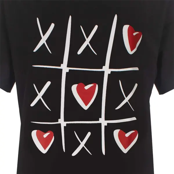 Temptation dames nachthemd korte mouw zwart "Games" Temptation dames nachthemd korte mouw zwart "Games"