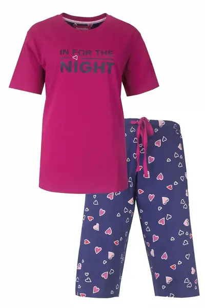 Irresistible dames shortama katoen - "in for the Night" Irresistible dames shortama katoen - "in for the Night"