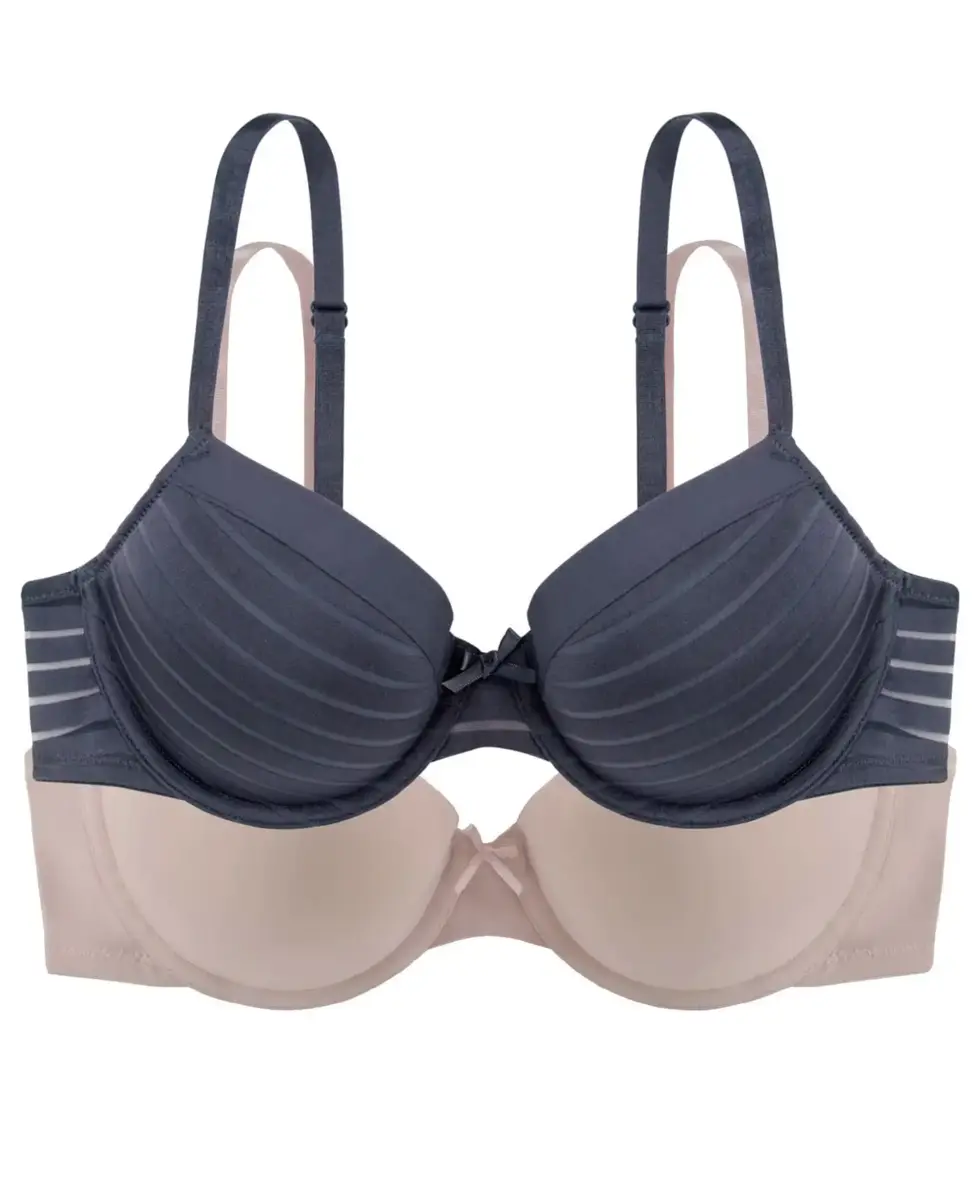 Dorina BH 2-Pack - Louise - T-shirt / Beugel BH's Dorina BH 2-Pack - Louise - T-shirt / Beugel BH's