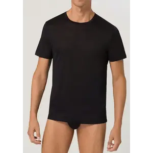 Ten Cate 2-Pack heren ondershirts biologisch katoen - Mannen T-shirts korte mouwen Wit en zwart