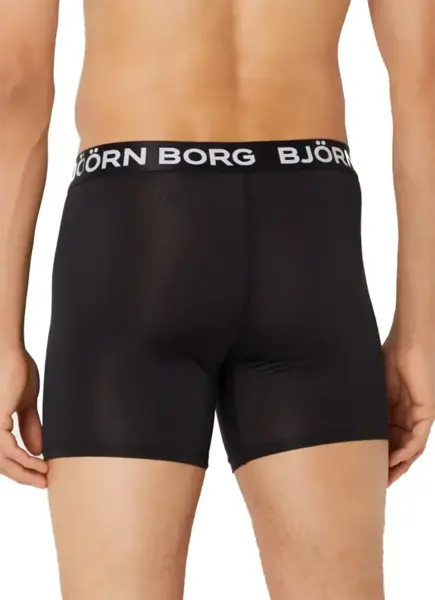Bjorn Borg 5-Pack - Performance - heren boxershort - Zwart sport heren ondergoed - Sneldrogend microfiber Bjorn Borg 5-Pack - Performance - heren boxershort - Zwart sport heren ondergoed - Sneldrogend microfiber