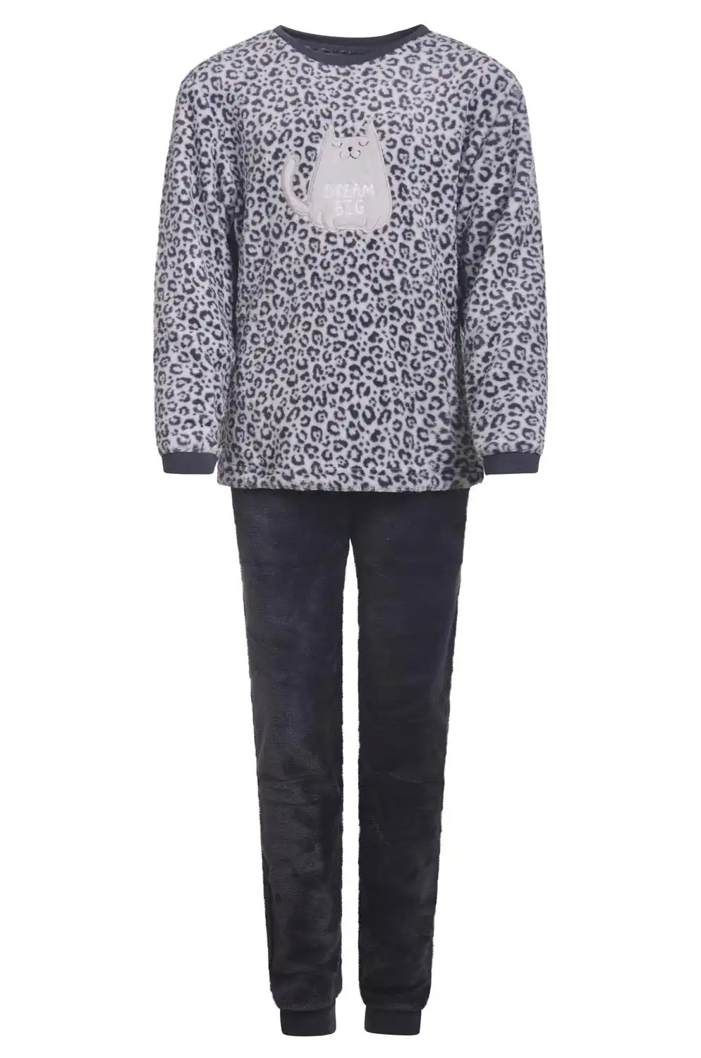 Cocodream fleece meisjes pyjama - Dream Big - maat 128