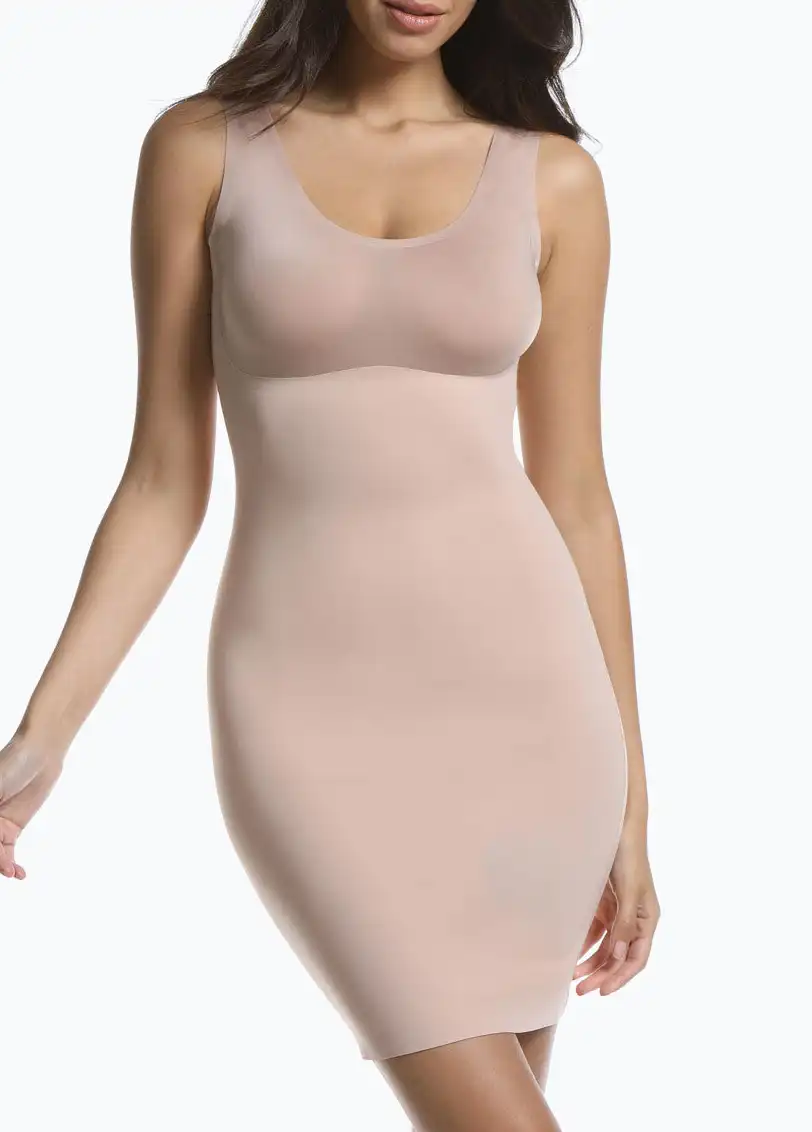 Magic sterk corrigerende onderjurk - Tone your body dress - Naadloze shapewear onderjurk