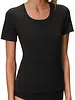 Ten Cate Basics dames T-shirt - 32288 - Vrouwen ondershirt met korte mouwen - Biologisch katoen - Diepe ronde hals
