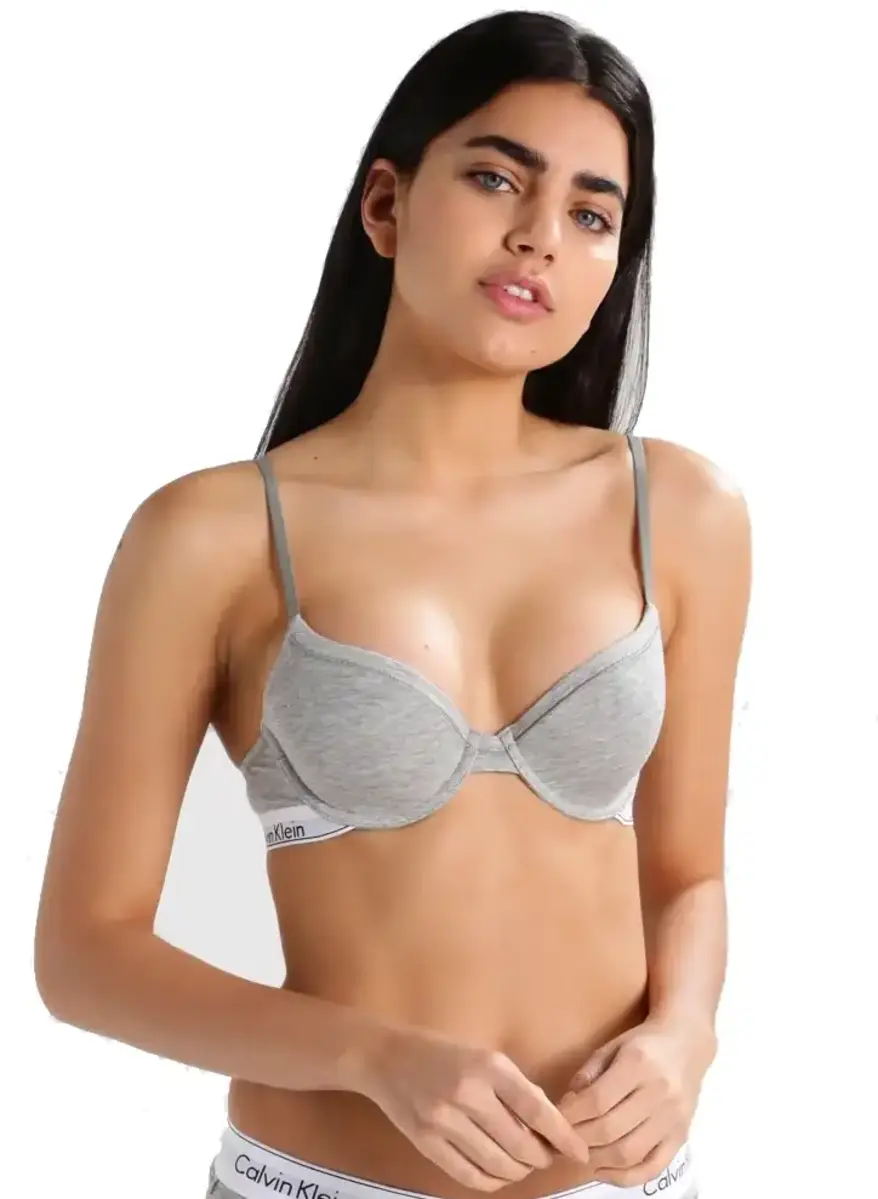 Calvin Klein BH - Modern T-shirt BH - Katoenen bh met beugel - Met vulling Calvin Klein BH - Modern T-shirt BH - Katoenen bh met beugel - Met vulling