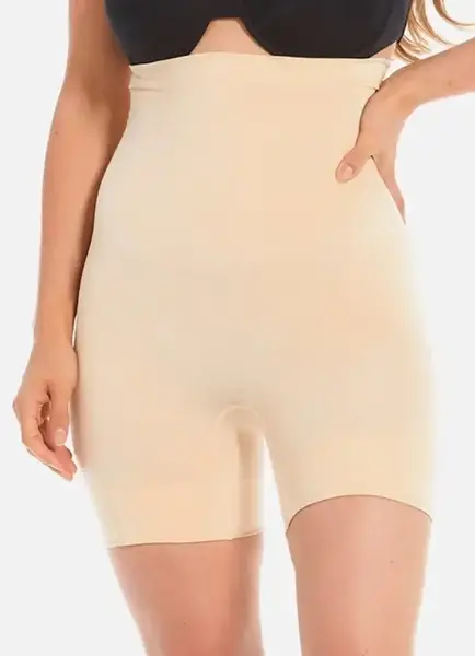 Magic Shapewear - hoge corrigerende boxershort - SlimShaper - Naadloze shapewear boxershort die niet doorschijnt Magic Shapewear - hoge corrigerende boxershort - SlimShaper - Naadloze shapewear boxershort die niet doorschijnt