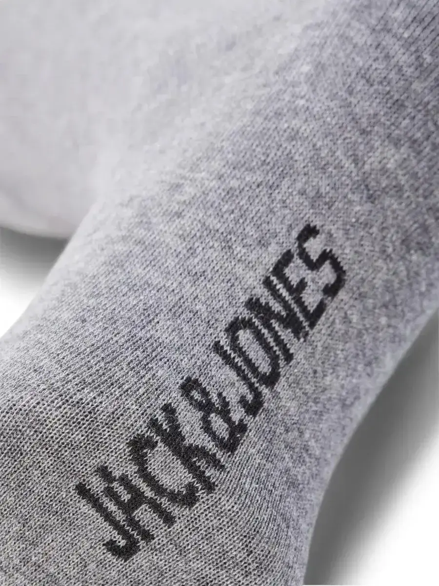 Jack & Jones 5-paar heren sokken katoen - Multipack katoenen sokken - Zwart - grijs - donkerblauw Jack & Jones 5-paar heren sokken katoen - Multipack katoenen sokken - Zwart - grijs - donkerblauw