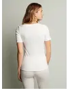 Ten Cate thermo shirt dames korte mouw - Warm thermo ondergoed dames - Diepe hals