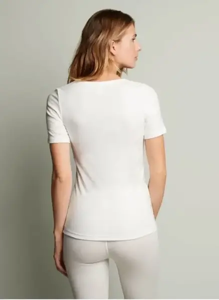 Ten Cate thermo shirt dames korte mouw - Warm thermo ondergoed dames - Diepe hals Ten Cate thermo shirt dames korte mouw - Warm thermo ondergoed dames - Diepe hals