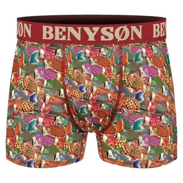 Benyson 5-pack - Heren boxershorts Viscose - Autumn - Viscose heren onderbroeken - Mannen ondergoed Benyson 5-pack - Heren boxershorts Viscose - Autumn - Viscose heren onderbroeken - Mannen ondergoed