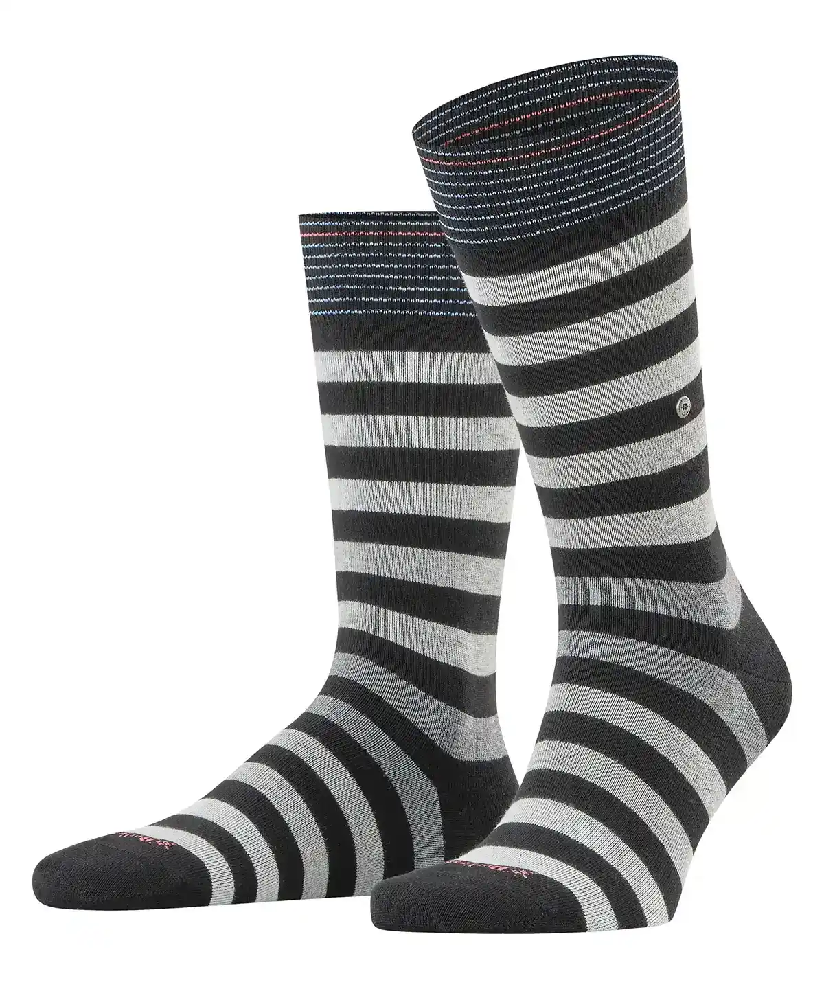 Burlington Blackpool Heren Sokken - Stripe - Hoge katoenen mannen sokken