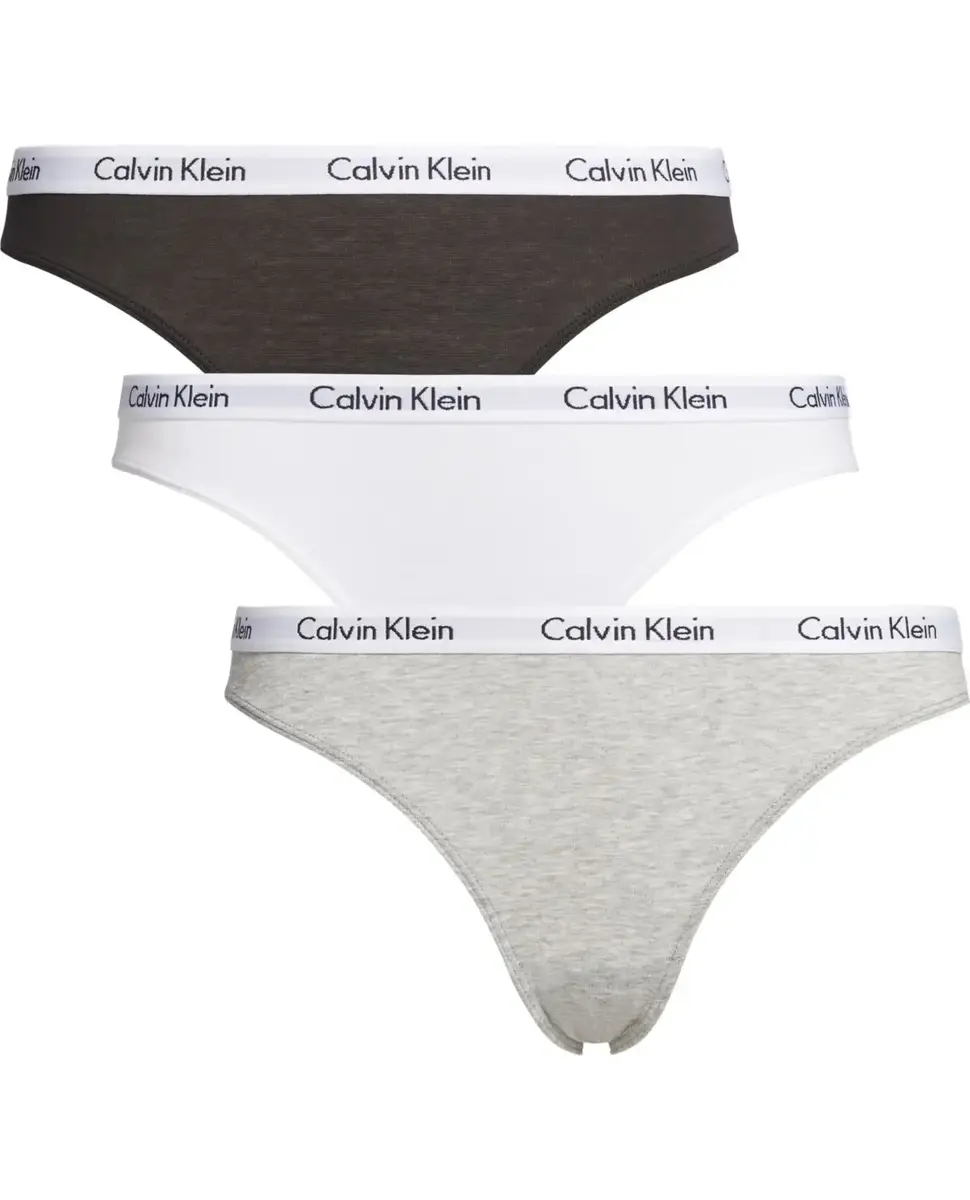 Calvin Klein 3-pack Bikini Slips dames - Lage dames mini slips - Katoen Calvin Klein 3-pack Bikini Slips dames - Lage dames mini slips - Katoen