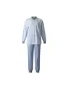 Lunatex tricot dames pyjama - Lange mouwen - Old Stripe