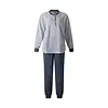Lunatex tricot dames pyjama - Lange mouwen - Old Stripe