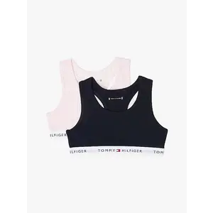 Tommy Hilfiger 2-pak meisjes Top - Bralette - Streep