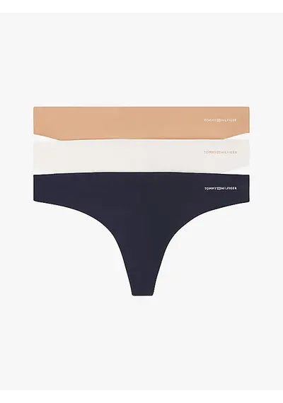 Tommy Hilfiger Naadloze dames slips - Logo - 3-pack Tommy Hilfiger Naadloze dames slips - Logo - 3-pack