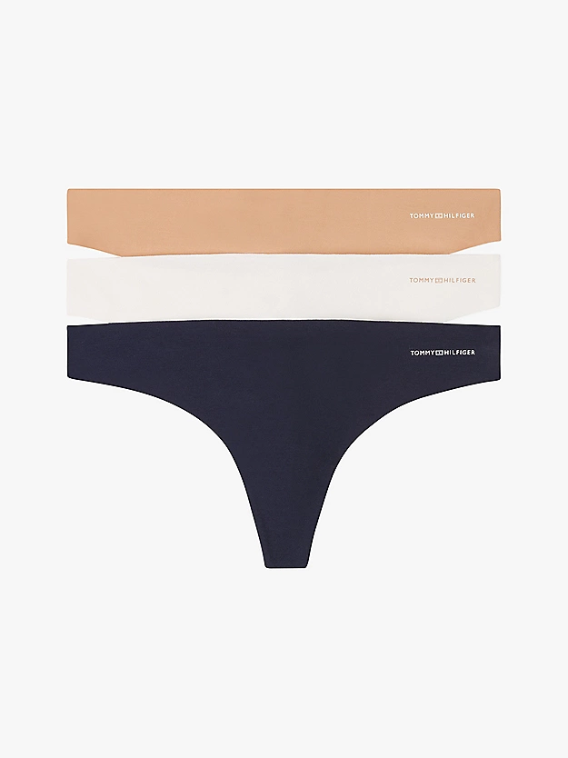 Tommy Hilfiger Naadloze dames slips - Logo - 3-pack