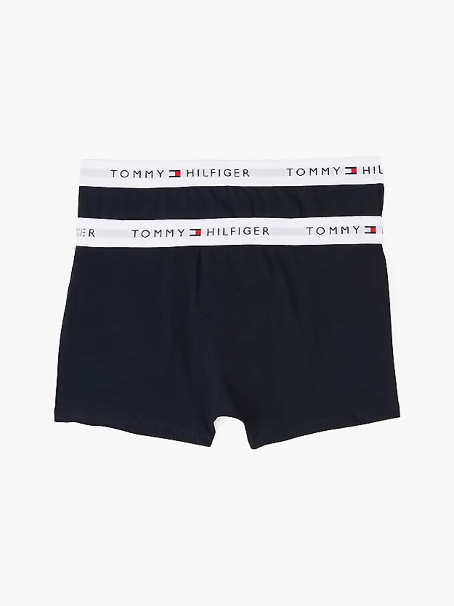 Tommy Hilfiger 2-Pack jongens Boxershorts - Zwarte jongens onderbroeken Tommy Hilfiger 2-Pack jongens Boxershorts - Zwarte jongens onderbroeken