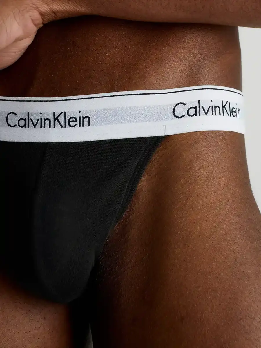 Calvin Klein 3-Pack heren Strings - Cotton Stretch - Katoenen tanga heren strings - Thong