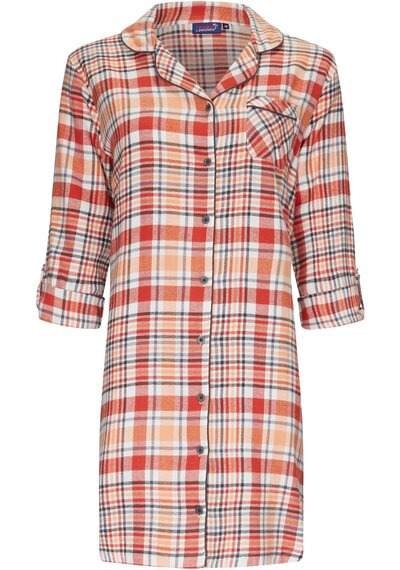 Pastunette dames flanelle nachthemd L/M Pastunette dames flanelle nachthemd L/M