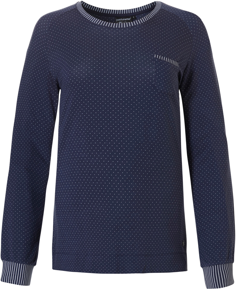 Pastunette pyjama top dames - Blue Dots